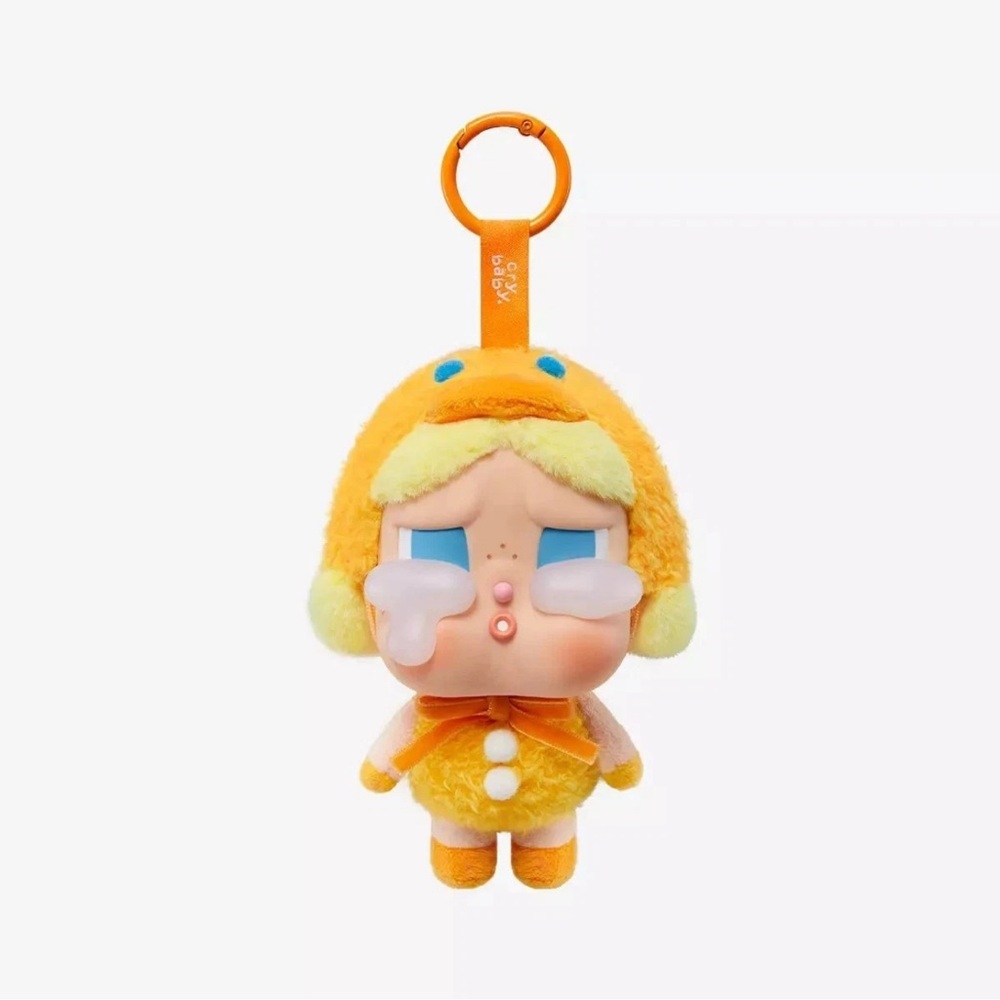Pop Mart CRYBABY Crying Again Series Duck You‎ Plush Pendant